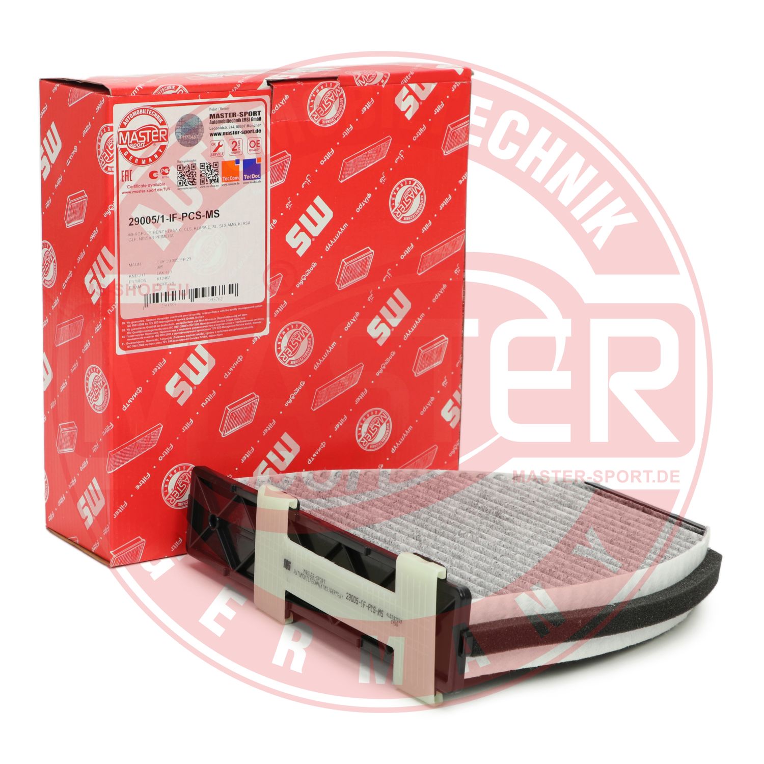 Filtru polen MASTERSPORT GERMANY 29005/1-IF-PCS-MS